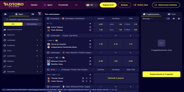 Slotoro Casino screenshot 4